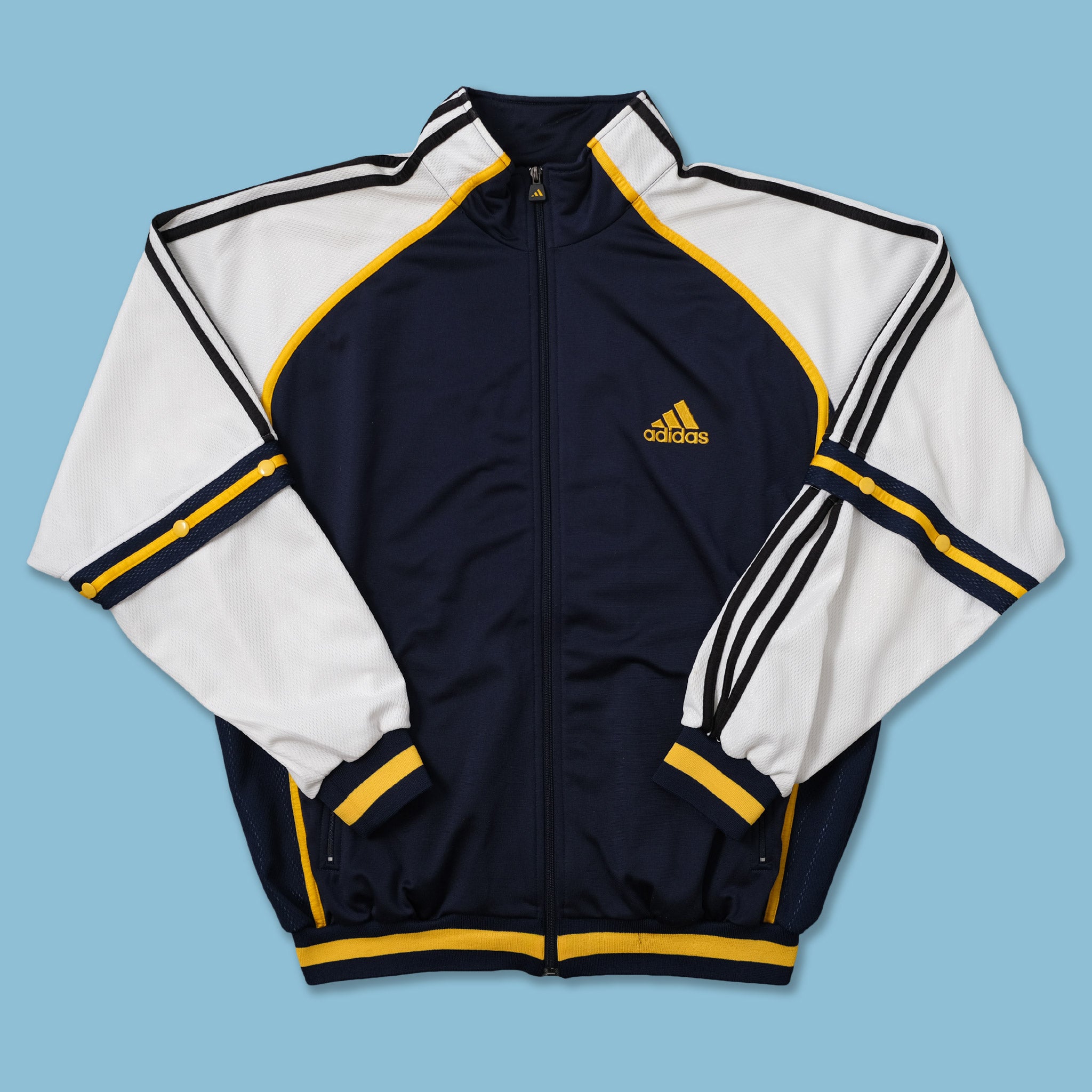 トップス 2XL old adidas vintage track jacket ADIDAS JACKET Vintage Retro TRACKSUIT TOP Oldschool Ventex