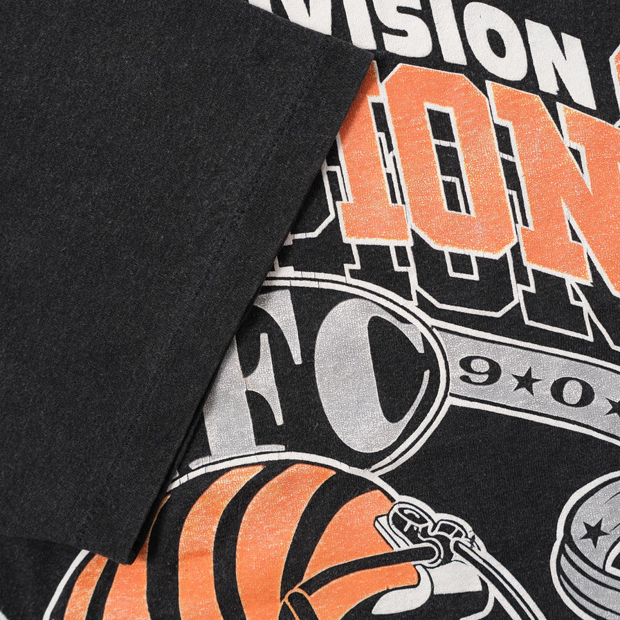 Vintage 1990 Cincinnati Bengals T-Shirt Large 