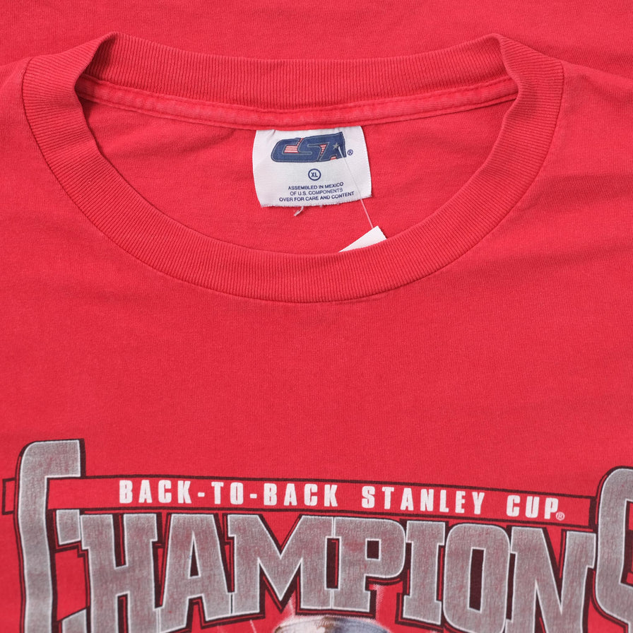 Vintage 1998 Detroit Red Wings T-Shirt XLarge 