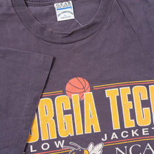 Vintage 1990 Georgia Tech T-Shirt Large 