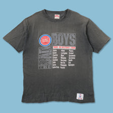 Vintage 1989 Detroit Pistons Bad Boys T-Shirt Large 