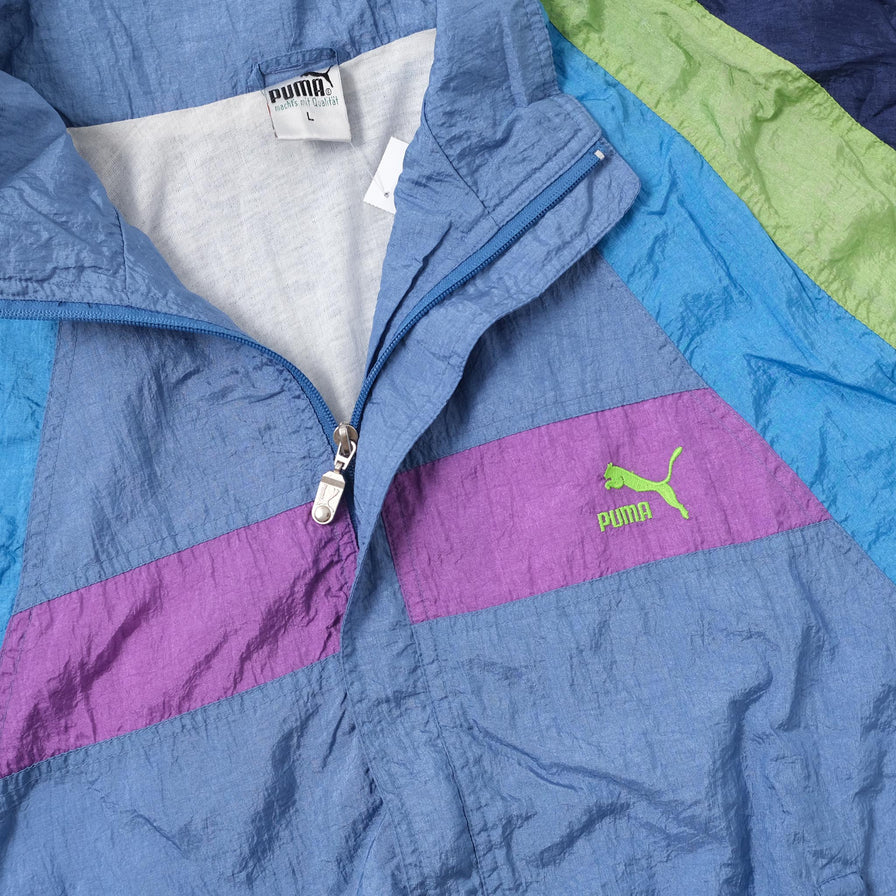 Vintage Puma Track Jacket Large 