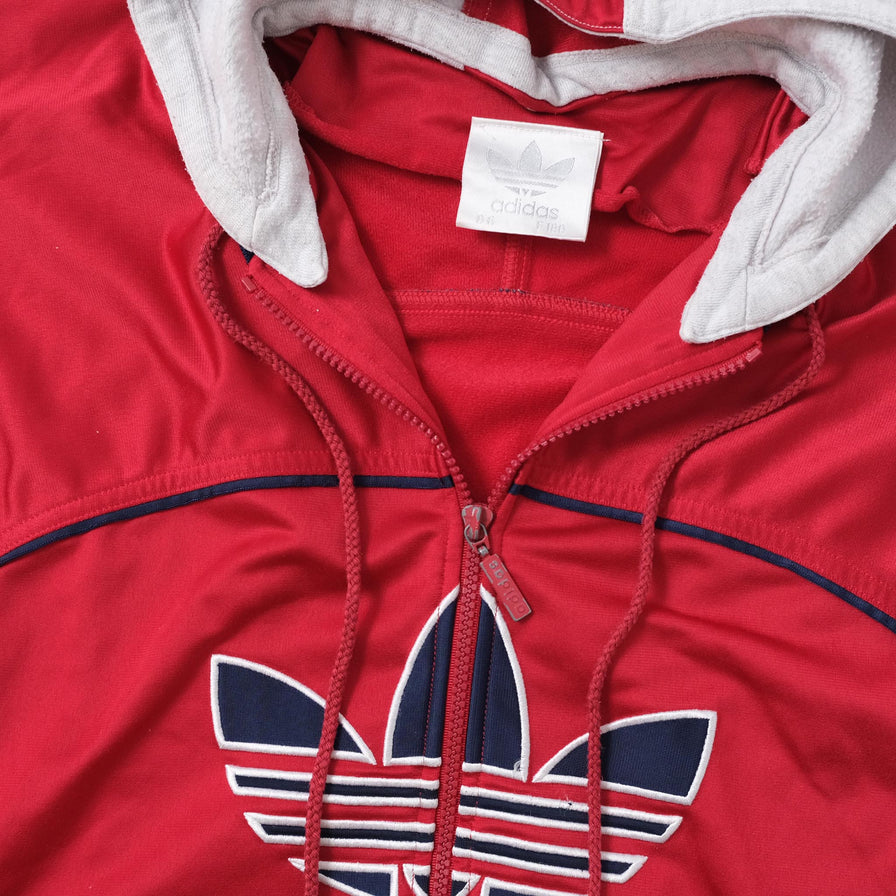 Vintage adidas Hooded Track Jacket Small / Medium 