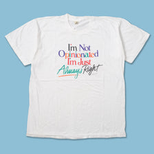 Vintage Peacock Papers T-Shirt XLarge 