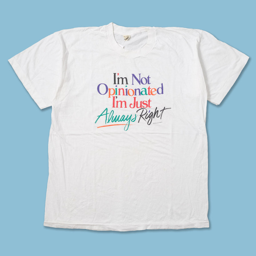 Vintage Peacock Papers T-Shirt XLarge 