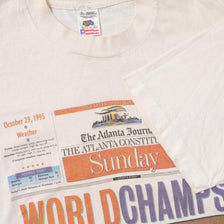 Vintage 1995 Atlanta Braves T-Shirt XLarge 