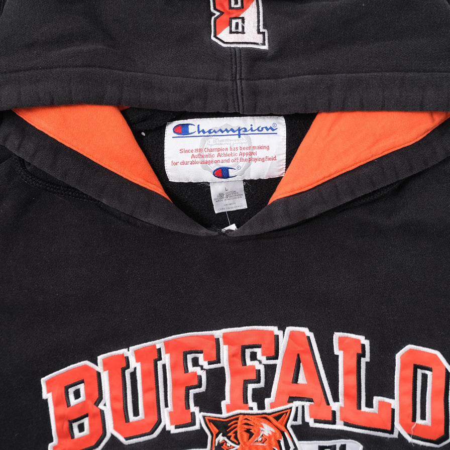 Vintage Champion Buffalo State Hoody XLarge 
