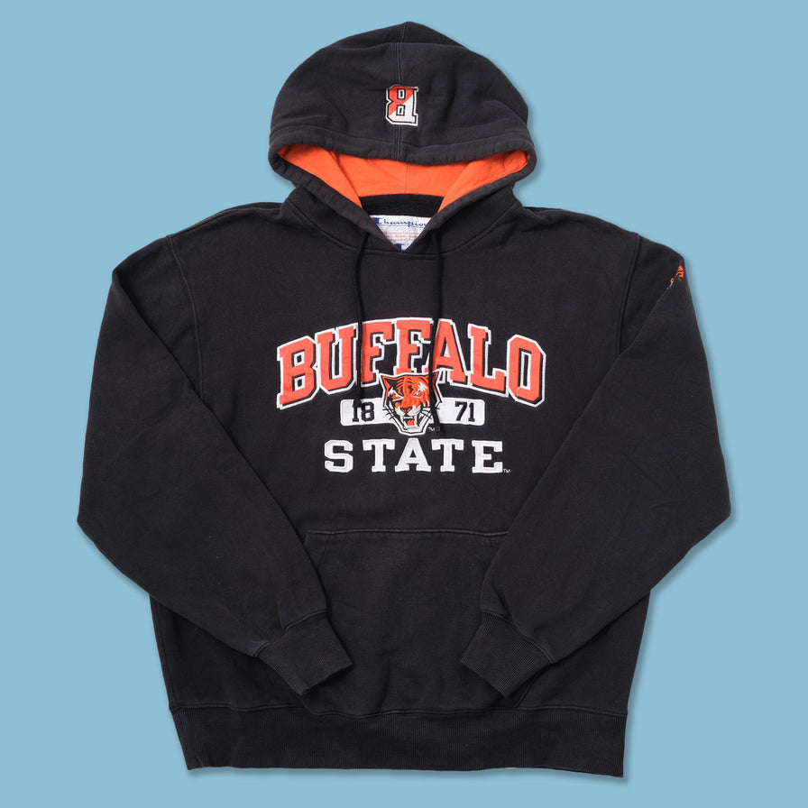 Vintage Champion Buffalo State Hoody XLarge 