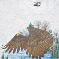 Vintage Bald Eagle Sweater XLarge 