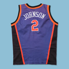 Vintage Champion Knicks Larry Johnson Jersey Small 