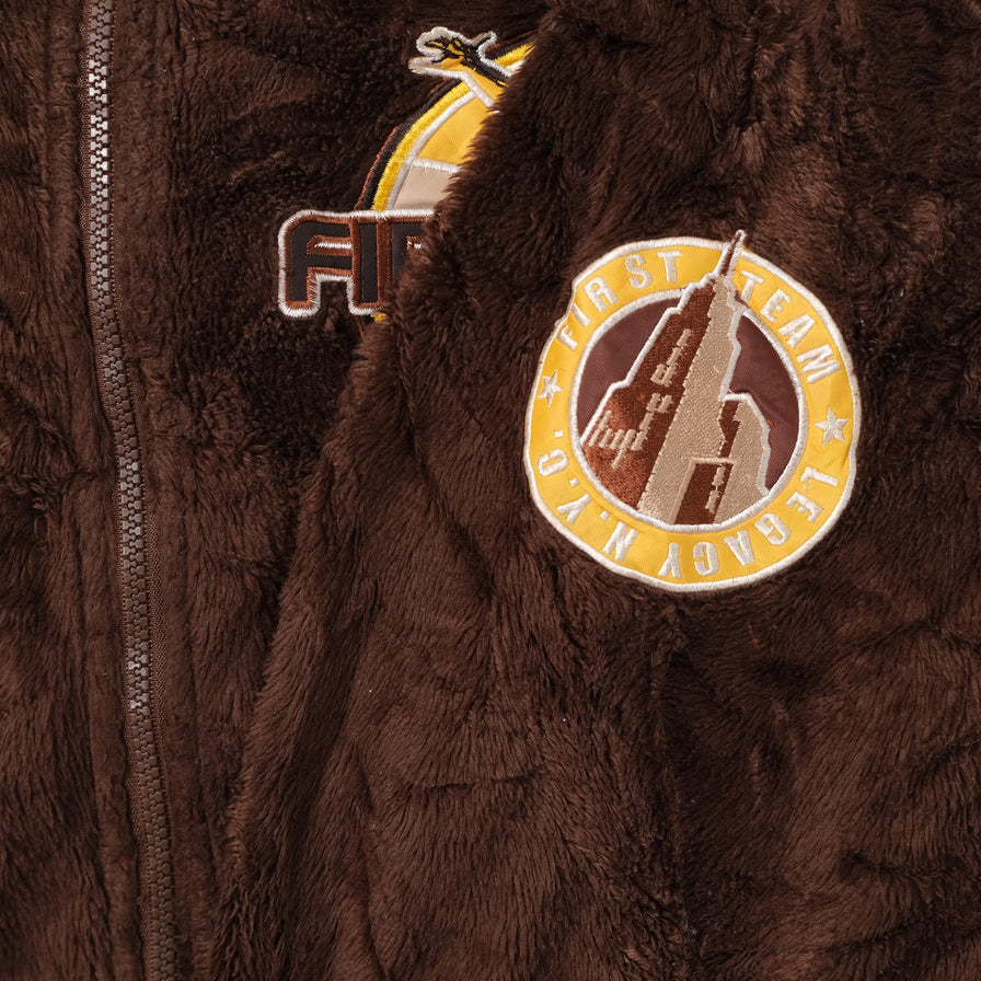 Vintage First Team Mad Hops Zip Hoody Large 