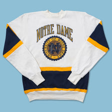 Vintage Notre Dame Sweater Small 