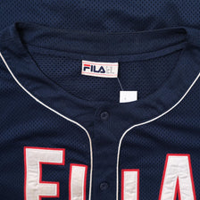 Vintage Fila Baseball Jersey XLarge 