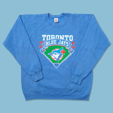 Vintage 1985 Toronto Blue Jays Sweater XLarge 