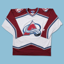Vintage Starter Colorado Avalanches Jersey XLarge 