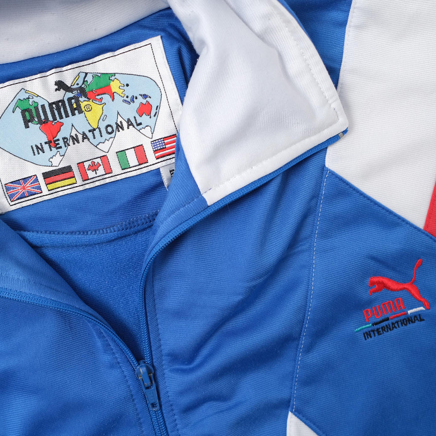 Vintage Puma Track Jacket Large 