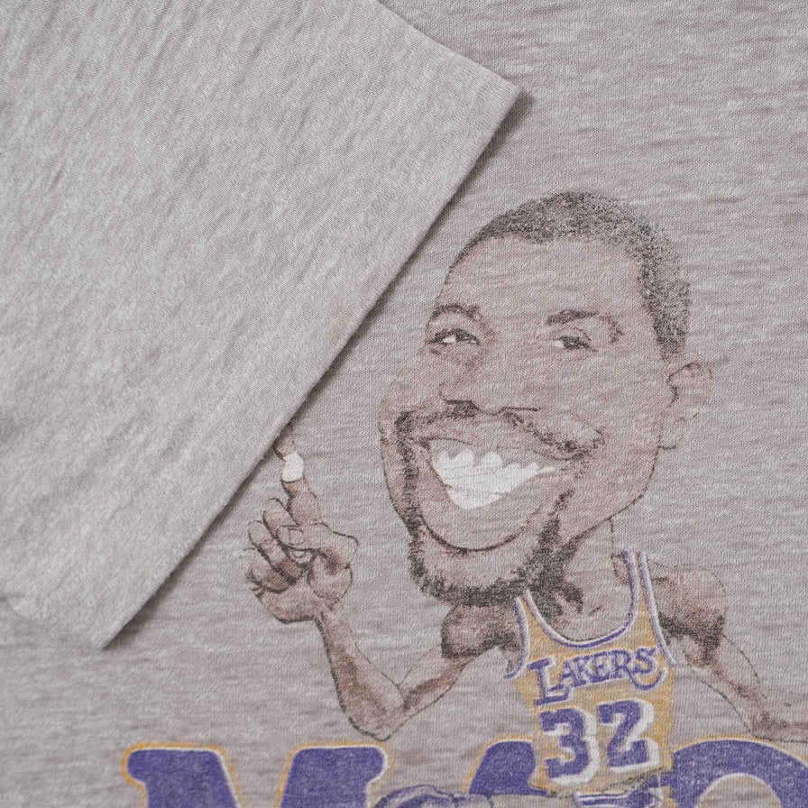 Vintage 80s Magic Johnson T-Shirt Medium 