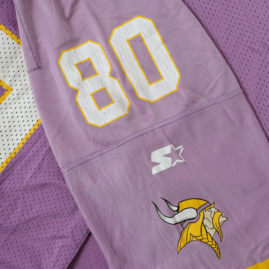 Vintage Starter Vikings Cris Carters Jersey XLarge 