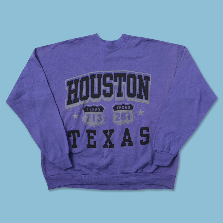 Vintage Houston Texas Sweater XLarge 