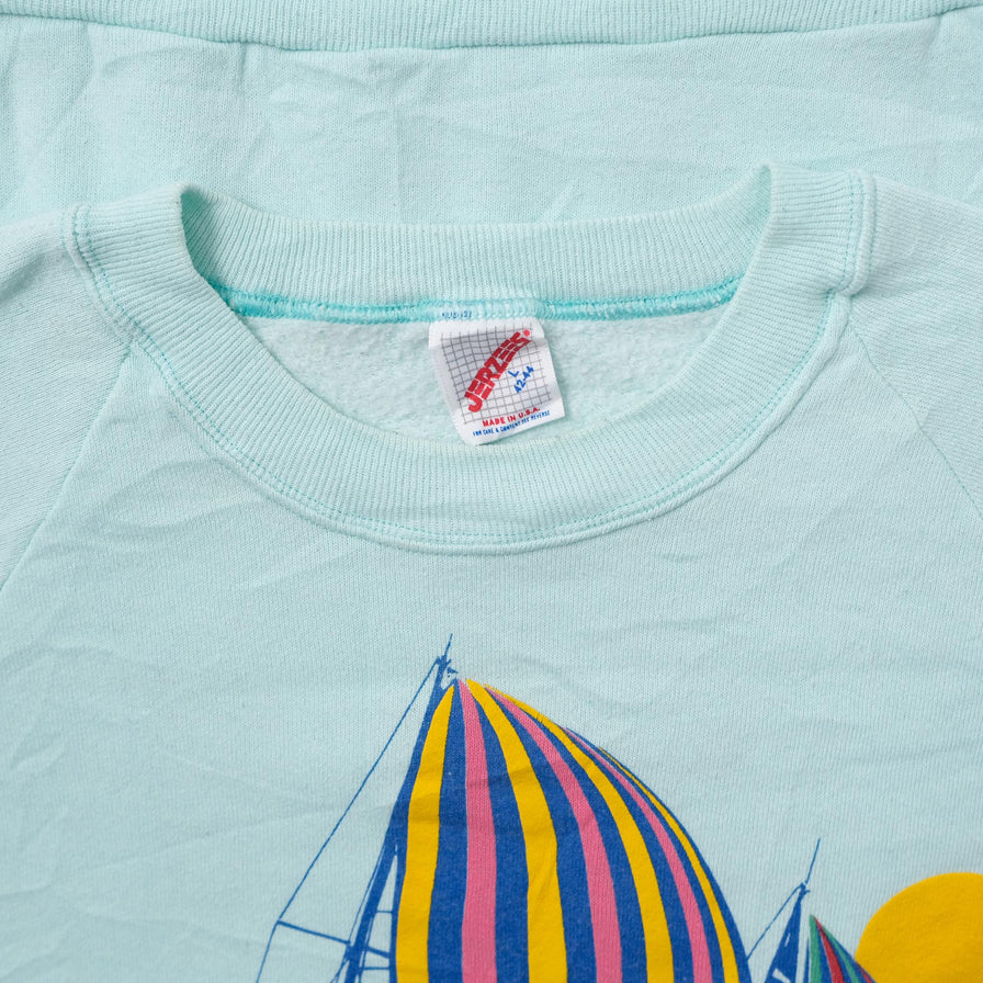 Vintage 1987 Sailing Sweater Medium / Large 