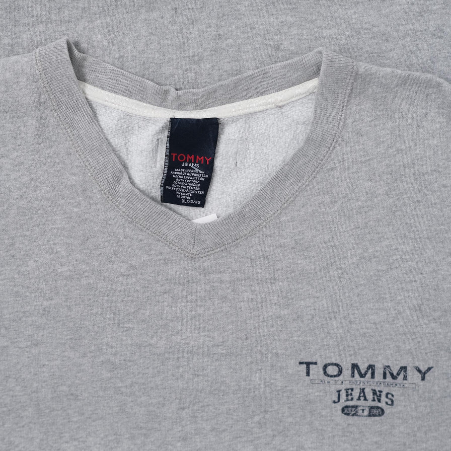 Vintage Tommy Hilfiger V-Neck Sweater Large / XLarge 