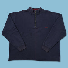 Vintage Reebok Q-Zip Sweater XXLarge 