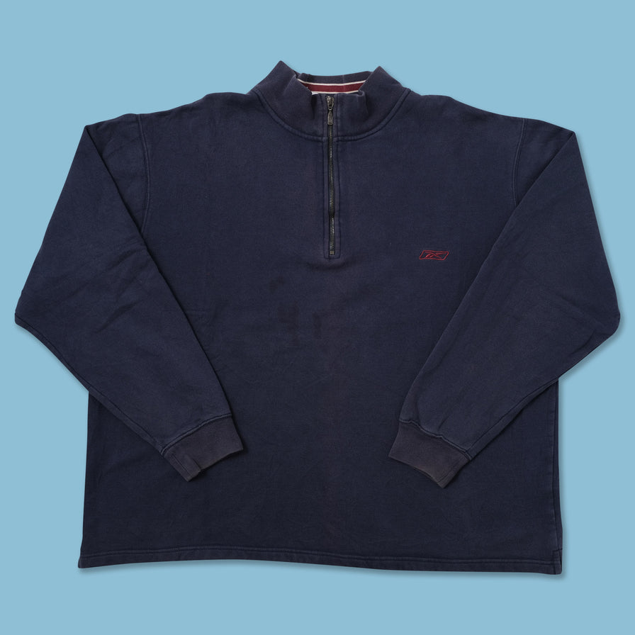 Vintage Reebok Q-Zip Sweater XXLarge 