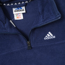 Vintage adidas Q-Zip Fleece Small 