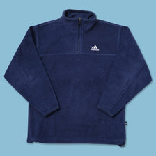 Vintage adidas Q-Zip Fleece Small 