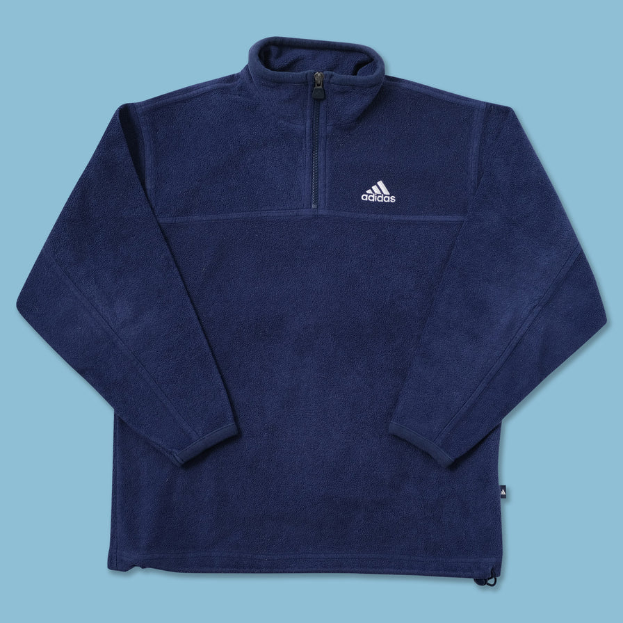 Vintage adidas Q-Zip Fleece Small 
