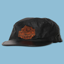 Vintage Harley Davidson Leather Strapback 