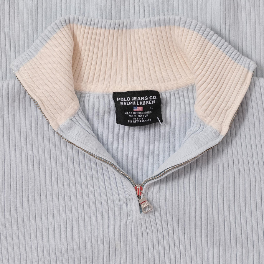 Women's Polo Jeans Q-Zip Sweater XSmall 