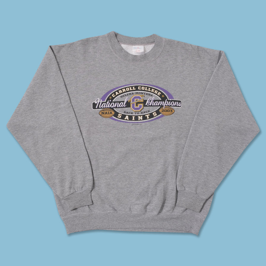 2003 Carroll Fighting Saints Sweater Large 