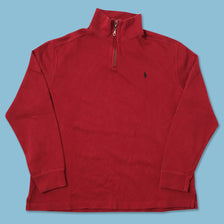 Vintage Polo Ralph Lauren Q-Zip Sweater XLarge 