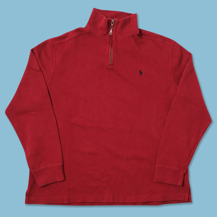 Vintage Polo Ralph Lauren Q-Zip Sweater XLarge 