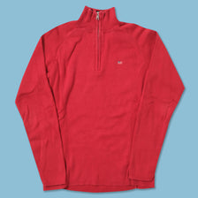 Vintage Women's Polo Jeans Q-Zip Sweater Large 