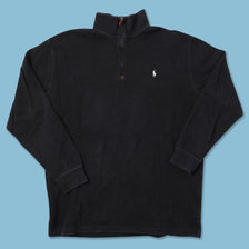 Vintage Polo Ralph Lauren Q-Zip Sweater XLarge 