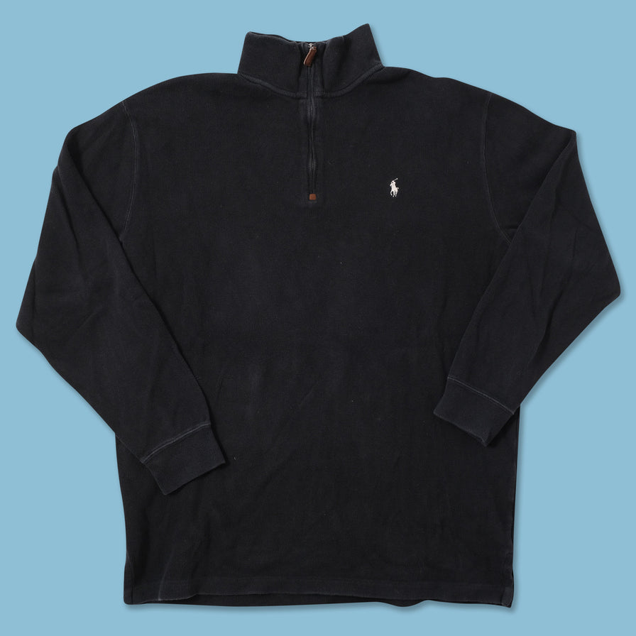 Vintage Polo Ralph Lauren Q-Zip Sweater XLarge 