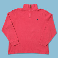 Vintage Polo Ralph Lauren Q-Zip Sweater XLarge 
