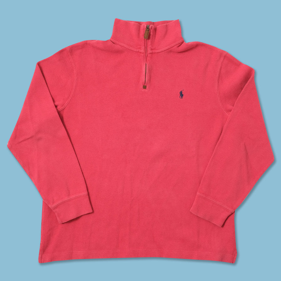 Vintage Polo Ralph Lauren Q-Zip Sweater XLarge 
