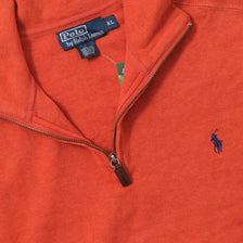 Vintage Polo Ralph Lauren Q-Zip Sweater XLarge 