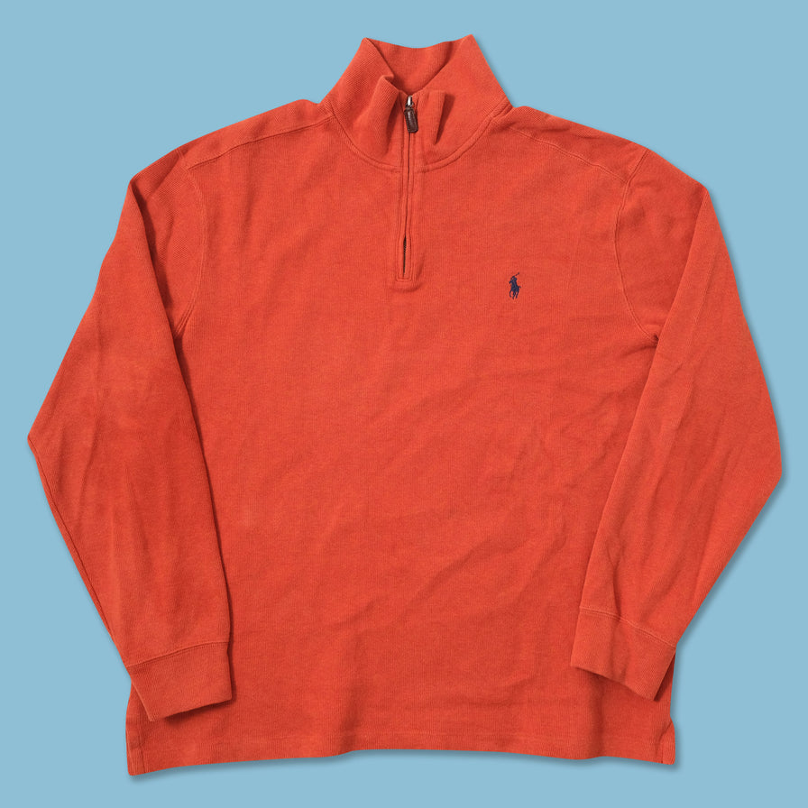 Vintage Polo Ralph Lauren Q-Zip Sweater XLarge 
