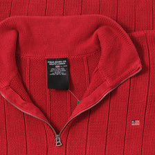 Polo Jeans Q-Zip Knit Sweater XLarge