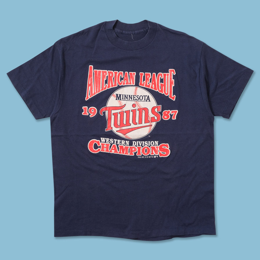 1987 Minnesota Twins T-Shirt Medium 