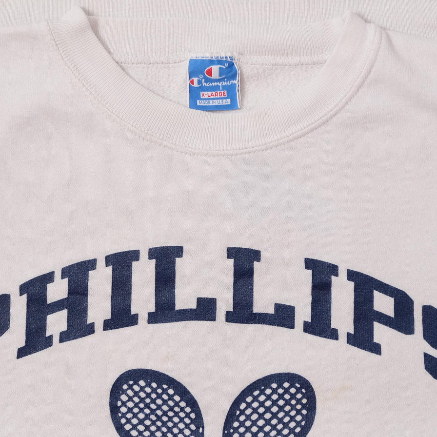 Vintage Champion Phillips Academy Sweater Medium 
