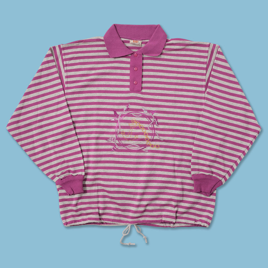 Vintage Striped Sailing Sweater Medium 