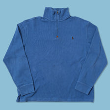 Vintage Polo Ralph Lauren Q-Zip Sweater Large 