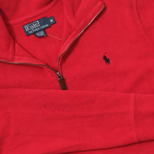 Vintage Polo Ralph Lauren Q-Zip Sweater Medium 