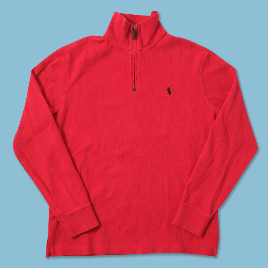 Vintage Polo Ralph Lauren Q-Zip Sweater Medium 