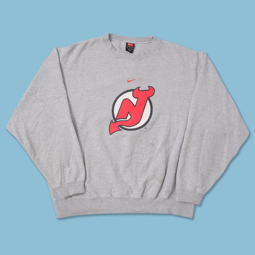 Vintage Nike New Jersey Devils Sweater XLarge 